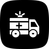 diseño de icono creativo de ambulancia vector