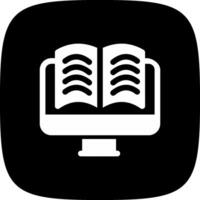 Online Learning Creative Icon Design vector