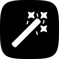 Magic Wand Creative Icon Design vector