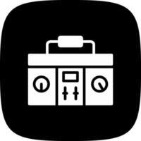 Dj Mixer Creative Icon Design vector