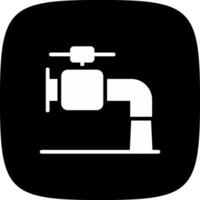 Faucet Creative Icon Design vector