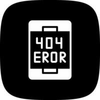 diseño de icono creativo de error vector