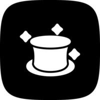 Magic Hat Creative Icon Design vector