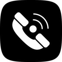 Phone Receiver Creative Icon Design vector