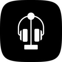 Headphone Creative Icon Design vector