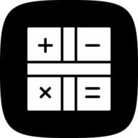 diseño de icono creativo de calculadora vector