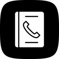 Phone Book Creative Icon Design vector