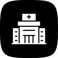 diseño de icono creativo de hospital vector