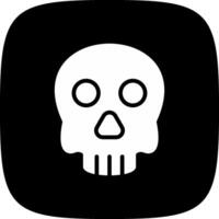 diseño de icono creativo de calavera vector