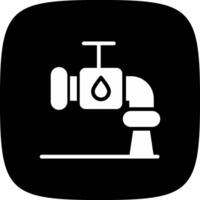diseño de icono creativo de grifo de agua vector