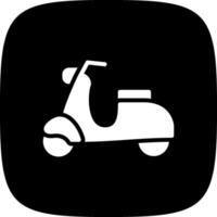 diseño de icono creativo de scooter vector