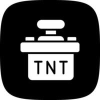 diseño de icono creativo tnt vector