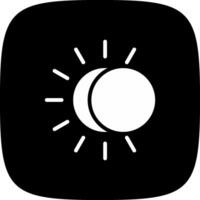 Eclipse Creative Icon Design vector
