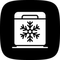 Freezer Creative Icon Design vector