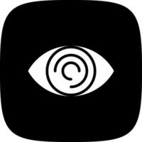glyph corner inverted Design vector