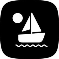 diseño de icono creativo de kayak vector