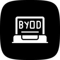 BYOD Tour Creative Icon Design vector