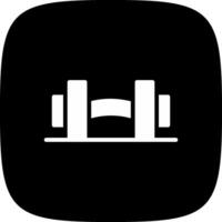 Dumbbells Creative Icon Design vector