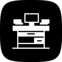 Desk Creative Icon Design vector