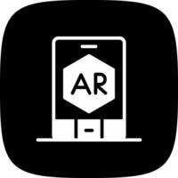 Ar App Creative Icon Design vector