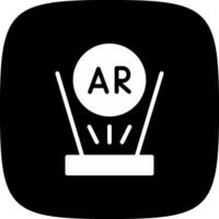 Augmented Reality Creative Icon Design vector