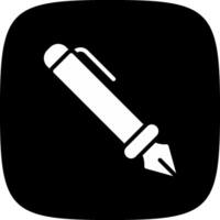 Fountain Pen Creative Icon Design vector