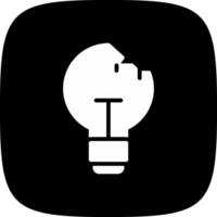 Light Bulb Creative Icon Design vector