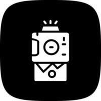 Instant Camera Creative Icon Design vector