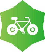 bicicleta creativo icono diseño vector