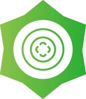 Bullseye Creative Icon Design vector
