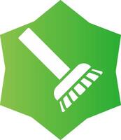 Broom Creative Icon Design vector