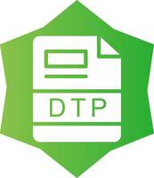 DTP Creative Icon Design vector