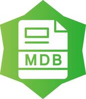 MDB Creative Icon Design vector