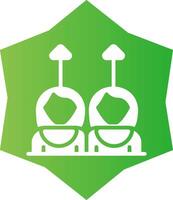 Same Approach Creative Icon Design vector