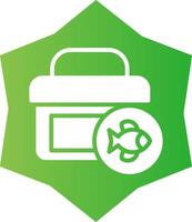 Tackle Box Creative Icon Design vector