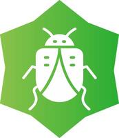 Bug Creative Icon Design vector