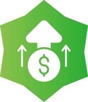 Profit Creative Icon Design vector