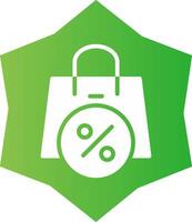 Bag Creative Icon Design vector