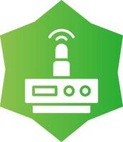 Wifi Router Creative Icon Design vector