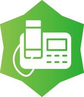 Telephone Creative Icon Design vector