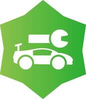 Car Service Creative Icon Design vector