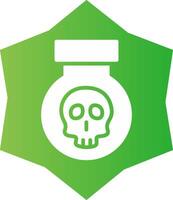 Poison Creative Icon Design vector