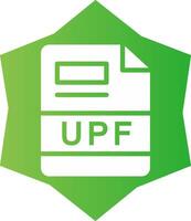 UPF Creative Icon Design vector