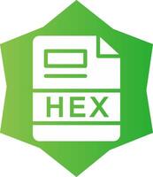 HEX Creative Icon Design vector