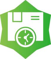 Delivery Time Creative Icon Design vector