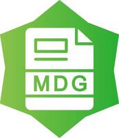 MDG Creative Icon Design vector