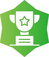 Trophy Creative Icon Design vector