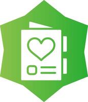 Postcard Creative Icon Design vector