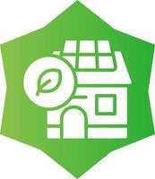 Eco Home Creative Icon Design vector