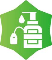 Hand Washer Creative Icon Design vector